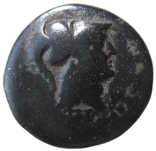 CILICIA, SELEUCIA AD CALYCADNUM. AE 24. CIRCA 2nd - 1st CENTURY BC. ATHENA/NIKE.