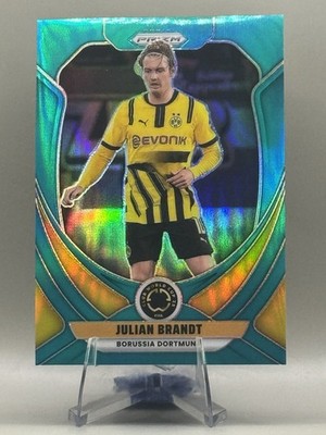 Julian Brandt Borussia Dortmund 2025 Panini Club World Cup Teal Prizm /99