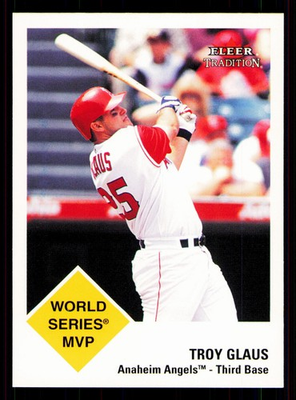 #ad 2003 Fleer Tradition #425 Troy Glaus Anaheim Angels $0.99