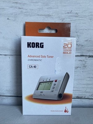 NEW Korg Advanced Solo Multi-Instrument Tuner Chromatic CA-40