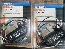 Nitek UTPlinks Video Power P/N: VB31AT FREE SHIPPING Lot Of 2 2 Sets Available