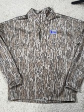 Banded Mossy Oak Quarter Zip Long Sleeve Pullover Size Medium Hunting Camo