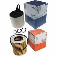 Mahle / Knecht Set Filterpaket Luftfilter Lx 1651 ÖLfilter Ox 166/1D