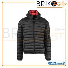 Giubbino Piumino Lavoro-Tempo Libero Uomo Slim Fit Nero Nylon 140g/m2 Giubbotto