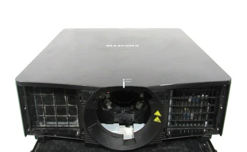 Christie D12HD-H Black DLP HD Projector 10000 Lumens w/ 1213 Lamp Hours No Lens