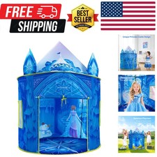Princess Play Tent, Frozen Toy for Girls, Ice Castle Kids Tent Indoor and Out...