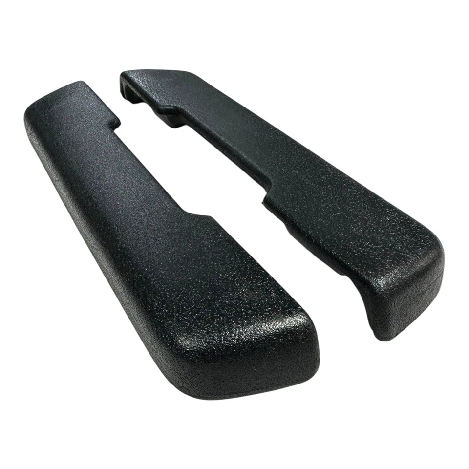 Almohadillas de reposabrazos delanteras LH/RH 12" negras para Chevrolet El Camino Chevelle 1968-1972 Foto 3 de 4