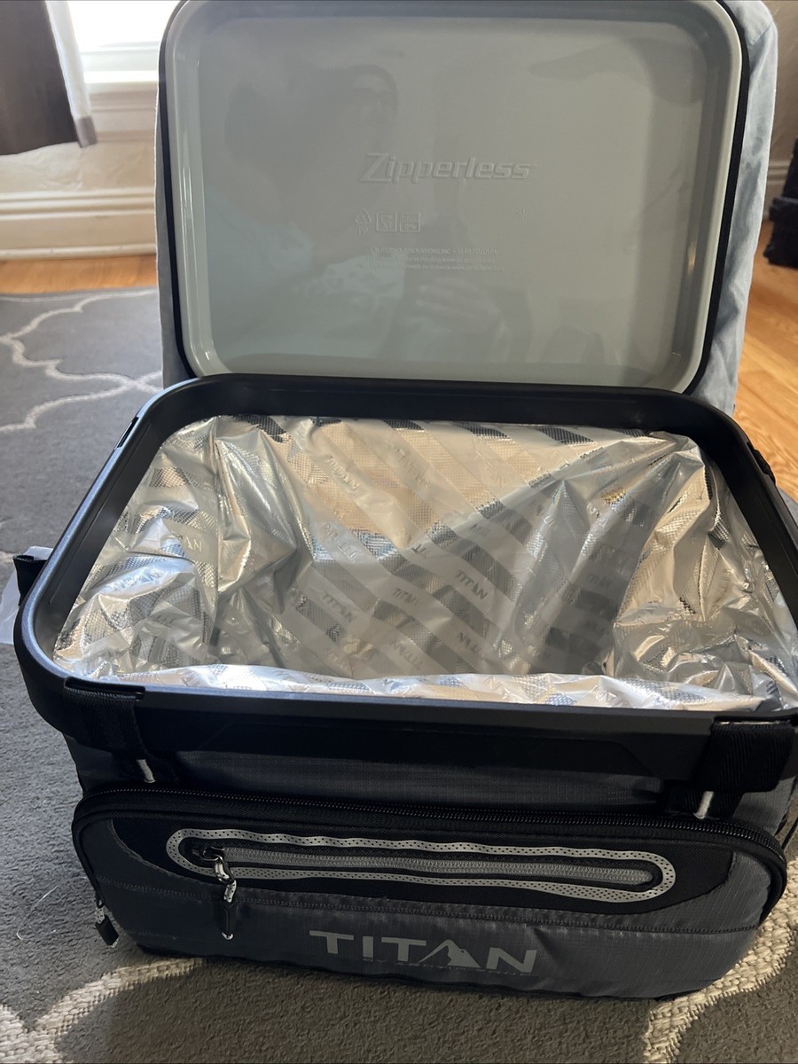 ルビーコッパー　コンポジット　40個 Titan Arctic Zone 40 Can Capacity Zipperless Cooler Collapsible