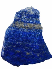 Natural Lapis Lazuli Rough Stone Madani Quality Golden Pyrite Inclusion 130mm