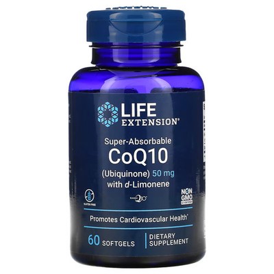 2 X Life Extension, CoQ10 with d-Limonene, 60 Capsules
