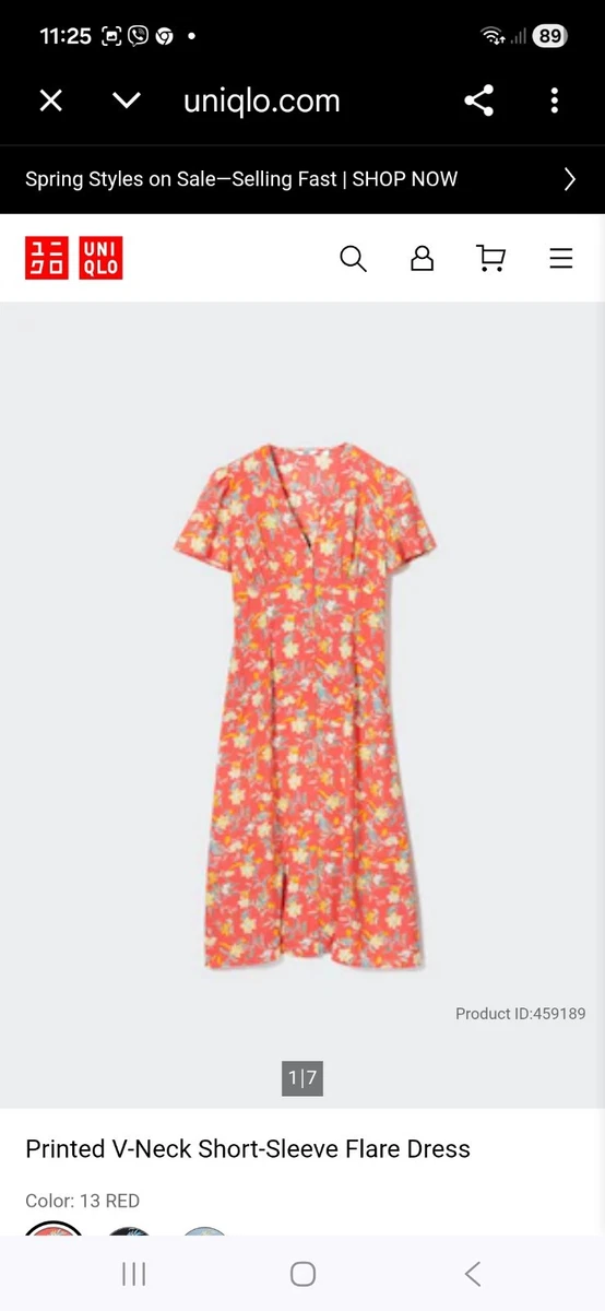 Uniqlo Short Sleeve Casual Dresses for Women for sale | eBay