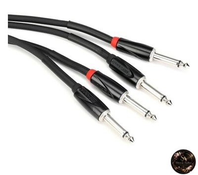 Roland RCC-2814 Black Series Dual 1/4 Zoll Verbindungskabel 15 Fuß