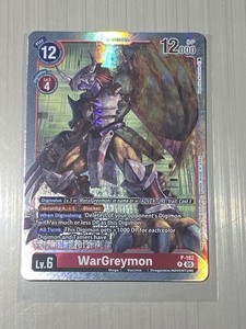 digimon trading card game release date Digimon Card Ver 1.0 WarGreymon BT1-025 SR – Brokenvase Games main image 0