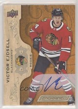 2018-19 Upper Deck Engrained Rookies Auto Victor Ejdsell #77 Rookie Auto RC