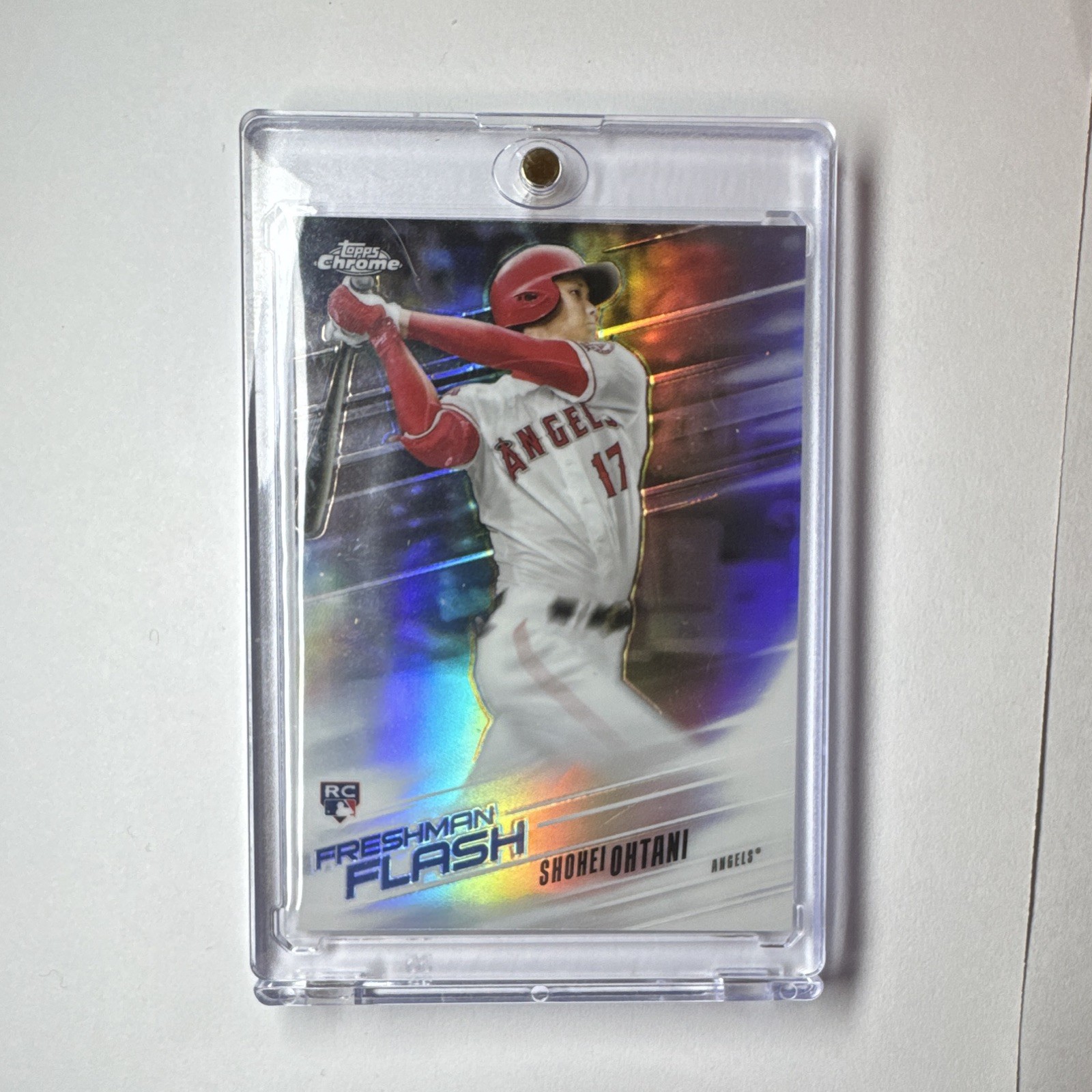 Topps Chrome 2018 Shohei Ohtani Rookie Freshman Flash Insert RC #FF-1 LA Angels
