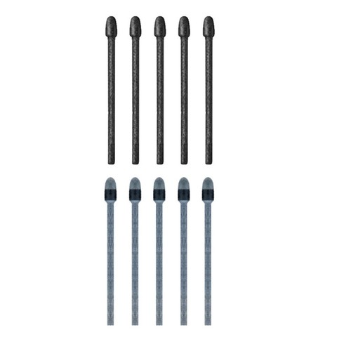 Felt Tips for Wacom Pro Pen 2 Replacement Set of 5 in Black and Grey Colors - Photo 12/14
