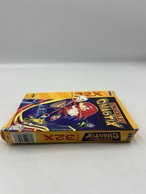 Sega Genesis 32X Game Knuckles Chaotix CIB Complete In Box Authentic Tested✅