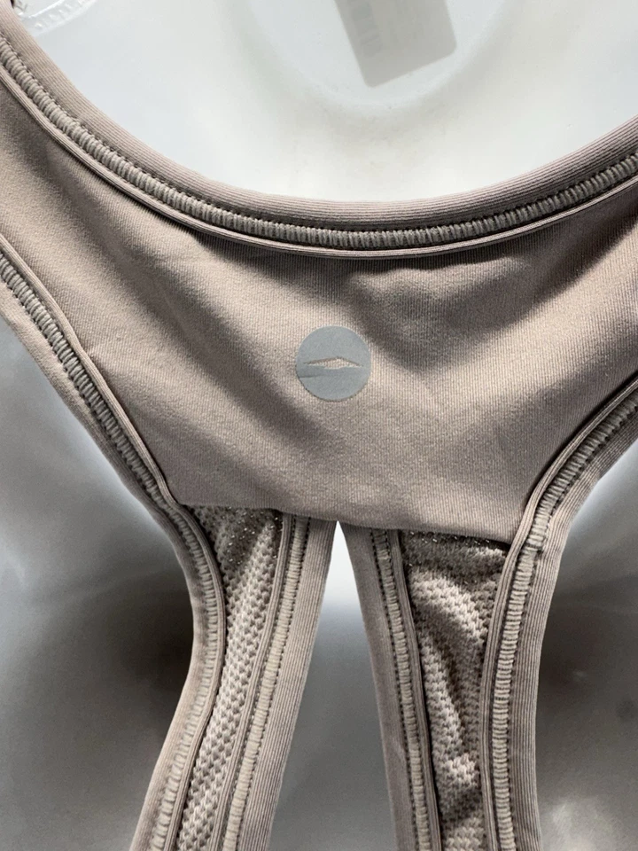 Avia женщин XX большой (20) ударопрочный с ремешками спортивный бюстгальтер серо-коричневый новый с Ярлыками - Изображение 3 из 4