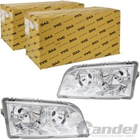 2X TYC H7/H7 Scheinwerfer Links+Rechts FüR Volvo S40 V40 I AB 07.2000 Facelift
