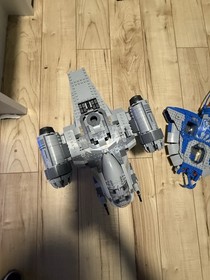Star Wars Lego Lot Of 2 Rare Sets 75292 Razor Crest And  9499 Gungan Sub