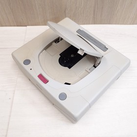 SEGA SATURN Console with Twin stick, Virtua Gun & 5 games tested working