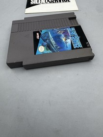 Nintendo NES Silent Service Game Cartridge w/ Manual Tested Working