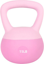 Soft Kettlebells,Sand Filled Weights for Women and Men,Color Coded anti Slip Sof