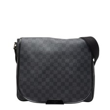 Louis Vuitton Damier Graphite Daniel MM Shoulder Bag N58029 Black ... GZl1fxu3