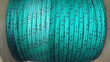 7/16" 11mm x 245' Double Braid Poly/Nylon Rigging Line, Safety Rope, Arborist