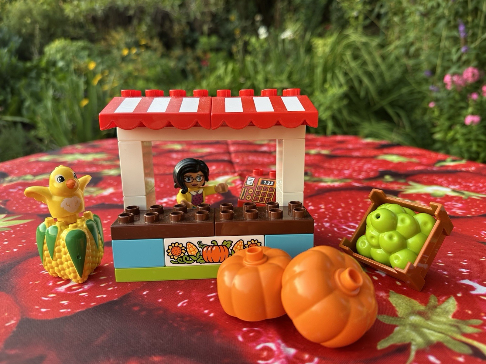 Lego Duplo Set Mercato Contadino (10867) + Lego Scatola Portaoggetti (Farmer's Market) TOP foto 4