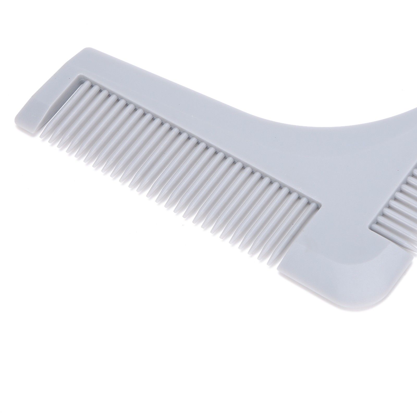 New Men Beard Shaping Comb Mustache Guide Shaper For Grooming Plastic