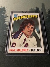 1976-77 Topps - Dave Maloney #181 (RC) - FREE SHIPPING