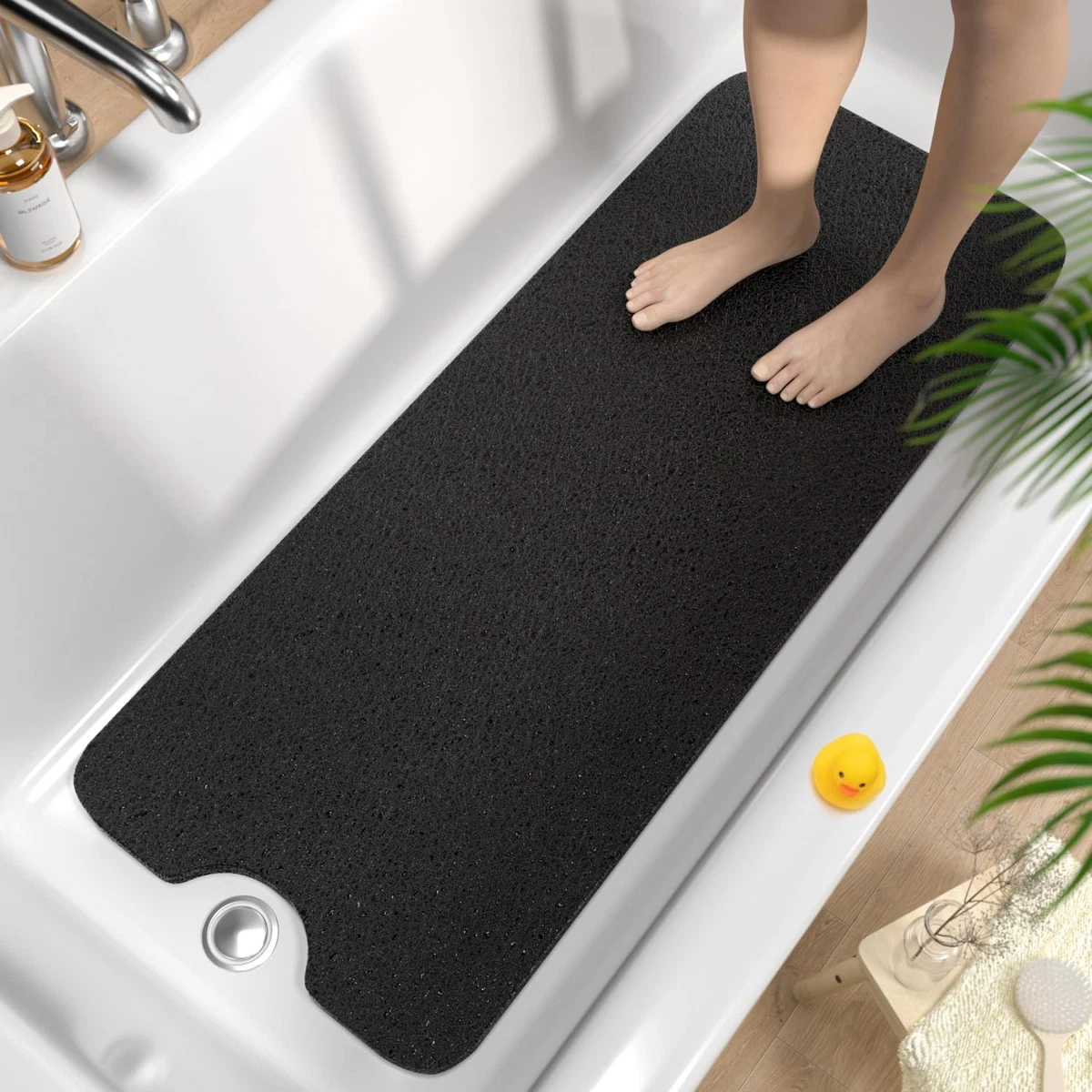 Webos Tappetino da bagno pieghevole antiscivolo in silicone