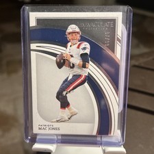 2022 Panini Immaculate Collection - Mac Jones #80   /99 Patriots SP