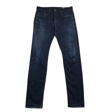 Rag & Bone Fit 2 Slim Jeans Mens 30 Rinse Selvedge Dark Wash Denim M1223K960RIS