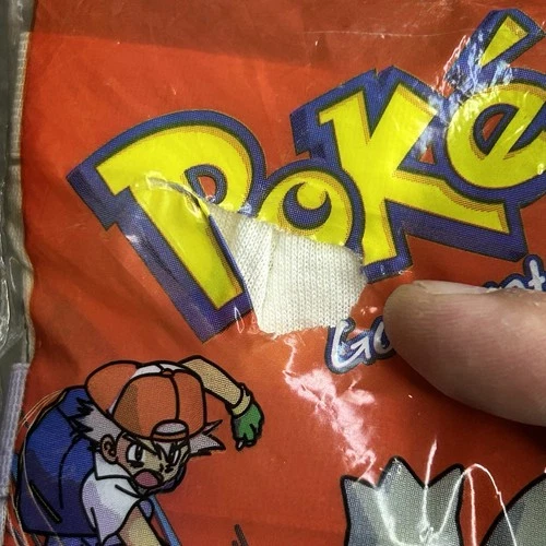 ポケモン フルーツオブザルーム ガールズ サイズ2 ファンパル 下着 100% コットン VTG 1999 - 画像5/5