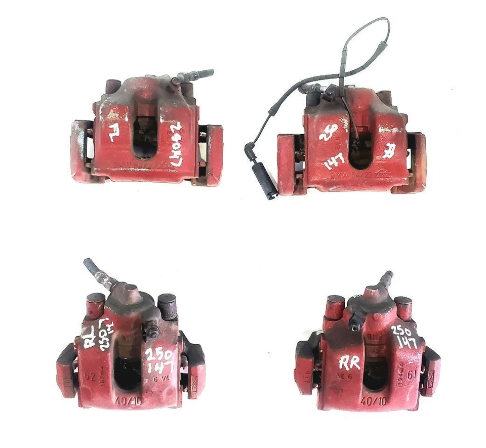 2003 2004 2005 BMW Z4 OEM All 4 Brake Calipers - Image 2 of 4