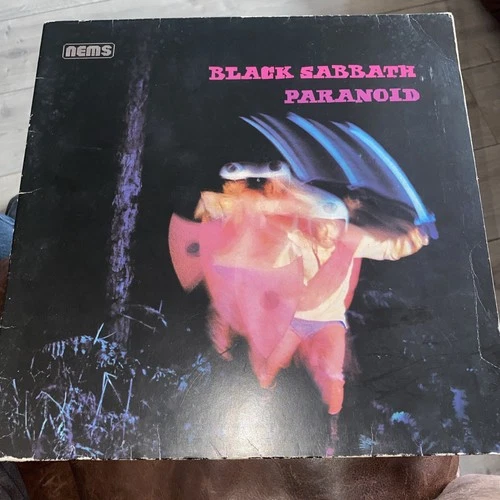 Black Sabbath Paranoid LP Vinyl Record 1976 NEMS NEL 6003