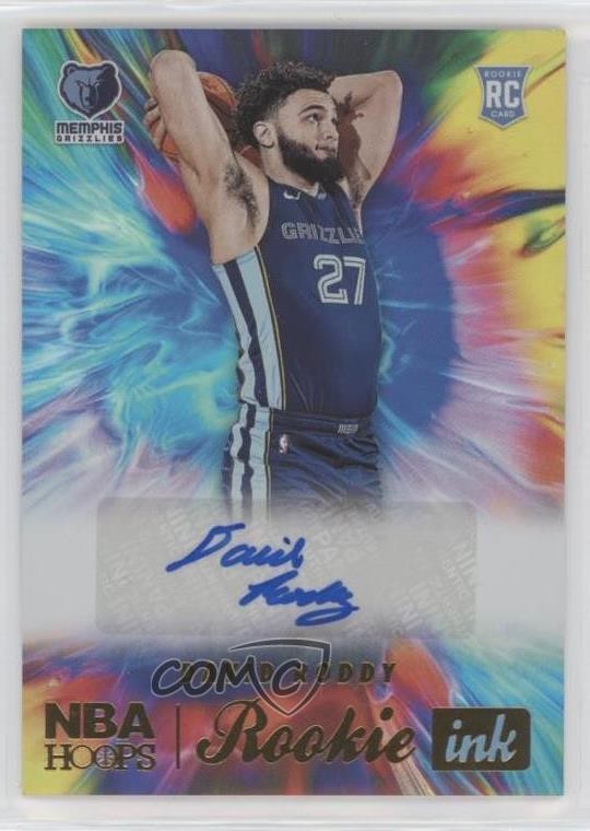 2022-23 Panini NBA Hoops Rookie Ink David Roddy #RI-DRD Auto 16n7