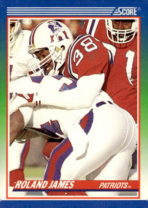 1990 Score #376 Roland James
