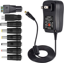 12V Power Supply Universal AC DC Adapter Charger with Adjustable Output 5V 9V 3V