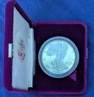 1988-S Proof American Silver Eagle Dollar $1 Box & COA US Mint Bullion OGP