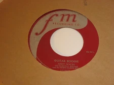 ROCKABILLY 1960  Andy Walsh – Guitar Boogie / Spanish Two Step 45   WD24