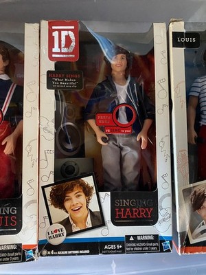 One Direction Harry Styles Singing Harry 12'' Doll 1D Hasbro 2011 NEW IN BOX