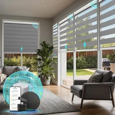 Motorized Blinds with Integral Valance Zebra Blinds Upgraded Blinds Custom Si...