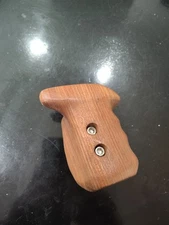 SmallRig Left Side Rosewood Wooden Grip Camera Tripod Recording Accessory