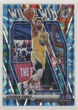 2020-21 Panini Mosaic Will to Win Reactive Blue Prizm 56/99 Stephen Curry #6 9w4