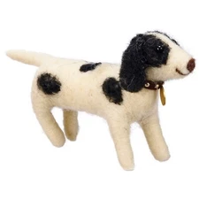 Primitives by Kathy Felt Critter Hound with Collar 454373