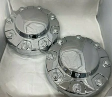 NEW Center Hub Caps for Dodge 3500 Dually 1-ton 17" Steel Front Wheels