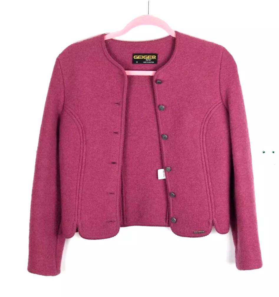 Geiger boiled wool shop jacket